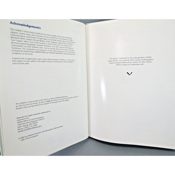 Teacher at Sea Hardcover, 2007 Dually Signed Adventures on NOAA Ship - Picture 3 of 8